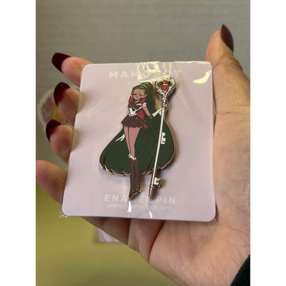 Mamobot Sailor Moon Anime Pin Sailor PlutoTop Model Senshi - Picture 6 of 11